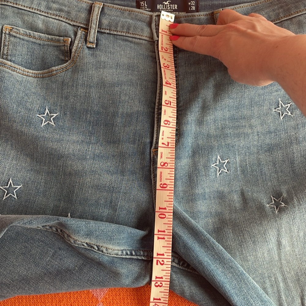 Hollister Curvy High Rise Crop Super Skinny Size 15L - Picture 11 of 11